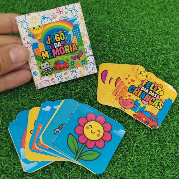 🎉 Jogo da Memória para Imprimir - Dia das crianças
