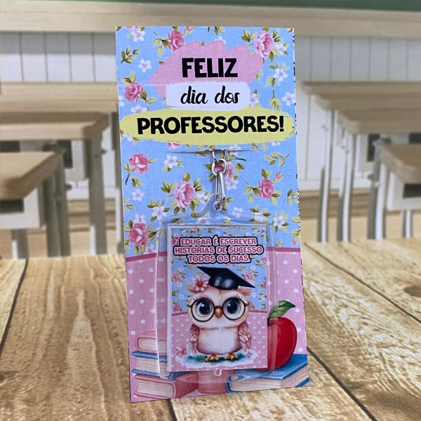 Arquivo Digital para Chaveiros – Mimos Especiais Para o Dia Dos Professores! - Imagem 2