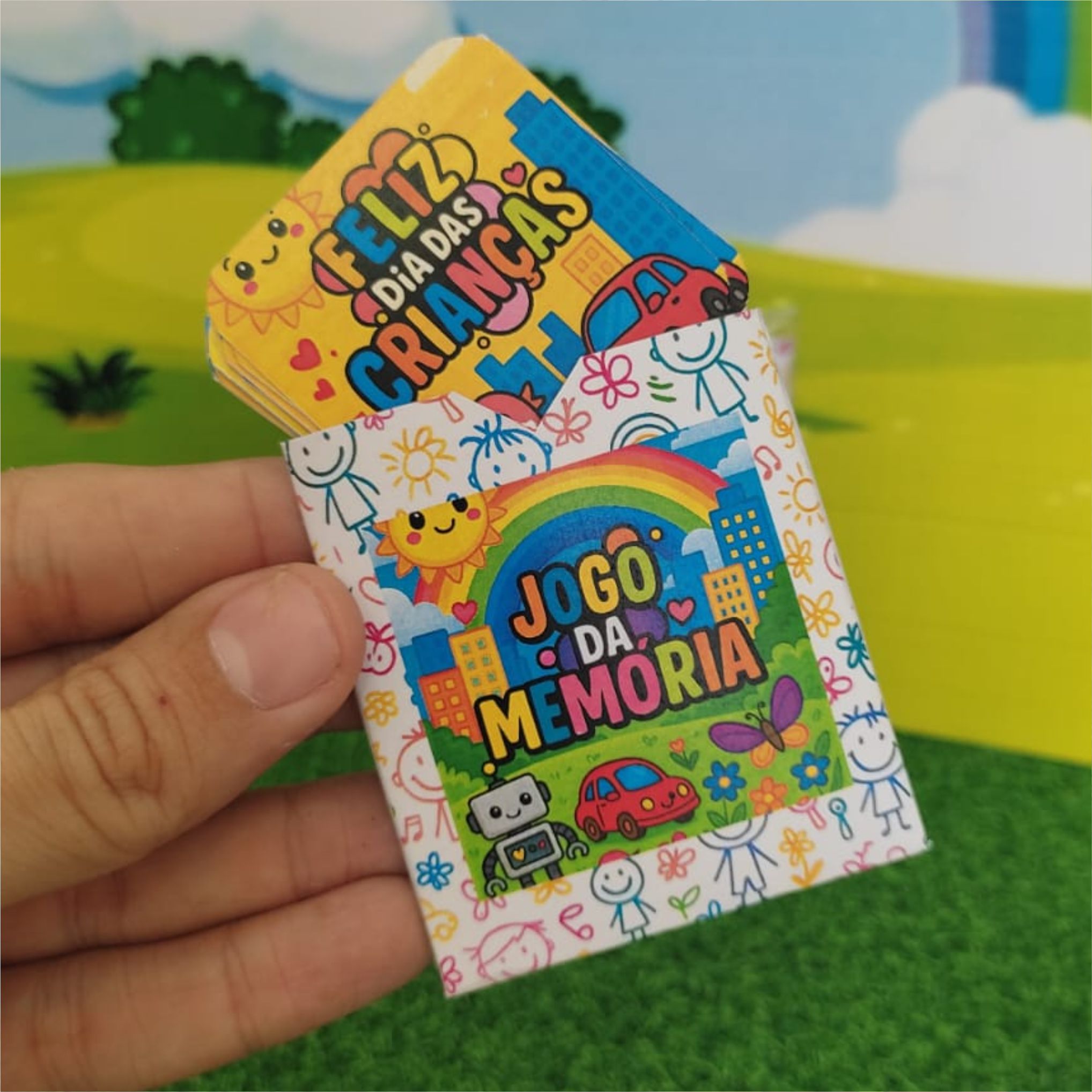 đ Jogo da MemĂłria para Imprimir - Dia das crianças - Imagem 6