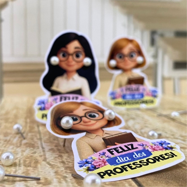 🌸 Arquivo Digital para Montar Lembrancinha com Brincos de Pérola - Imagem 4