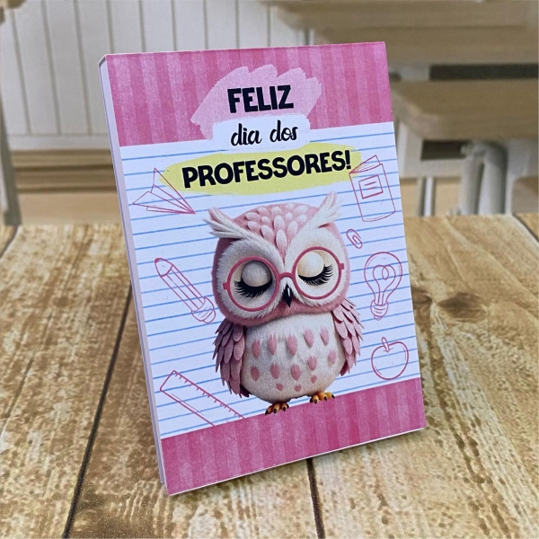 📚 Dia dos Professores – Arte Digital para Bloquinhos - Imagem 4
