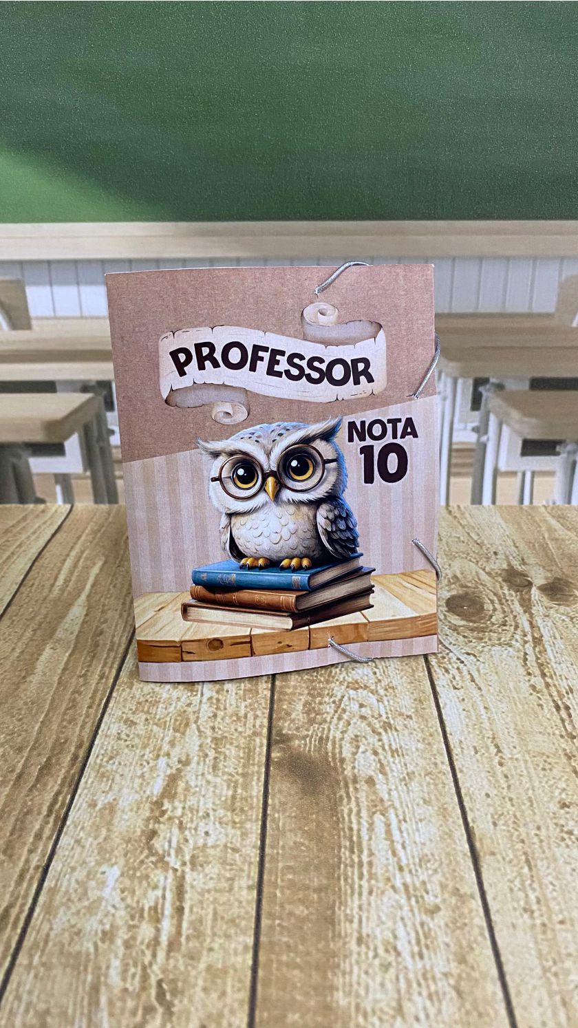 Mini pasta escolar para Kit Kat - Dia dos professores - Imagem 6