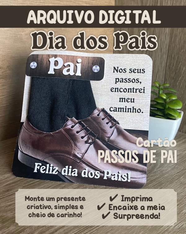 Cartão Criativo para o Dia dos Pais – Arquivo Digital