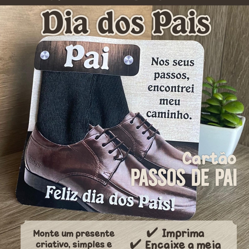 Cartão Criativo para o Dia dos Pais – Arquivo Digital