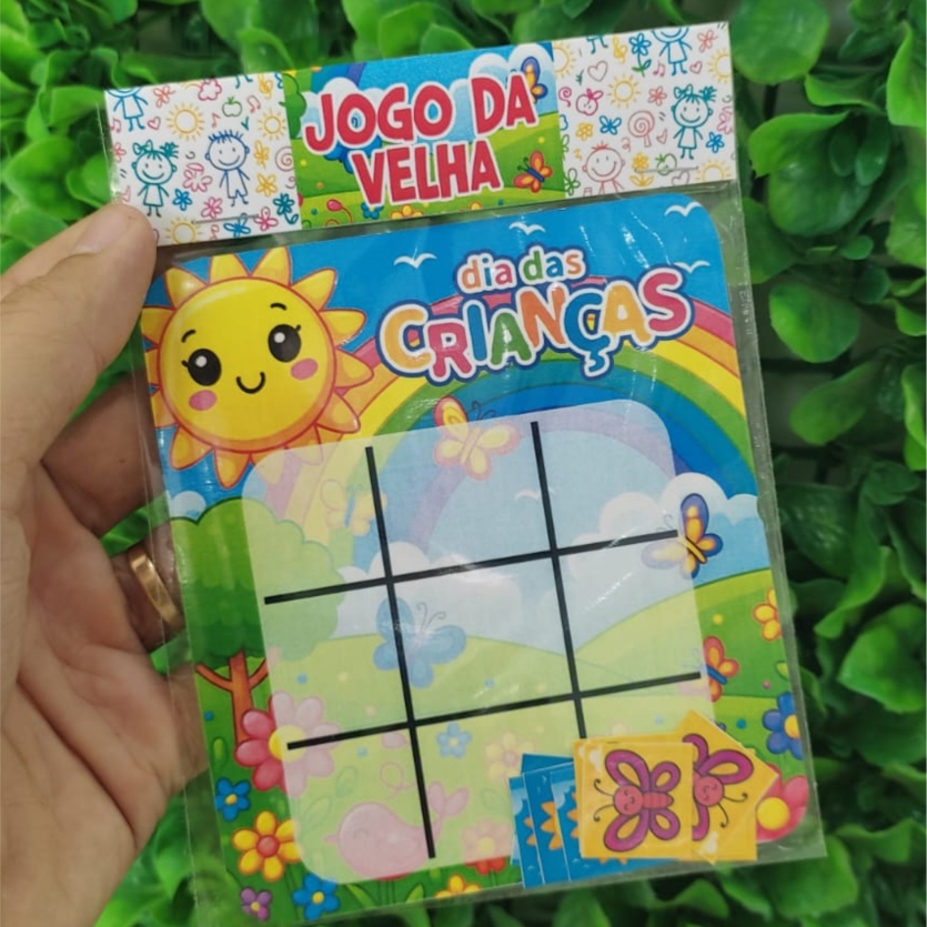 Imprima e Brinque: Jogo da Velha Exclusivo para o Dia das Crianças