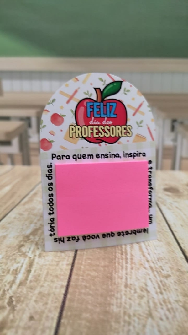 Card para Post-it – Dia dos Professores - Arquivo digital