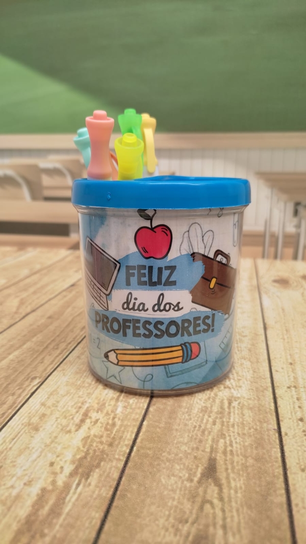 Arte para porta canetas Dia dos Professores - Arquivo digital - Imagem 2