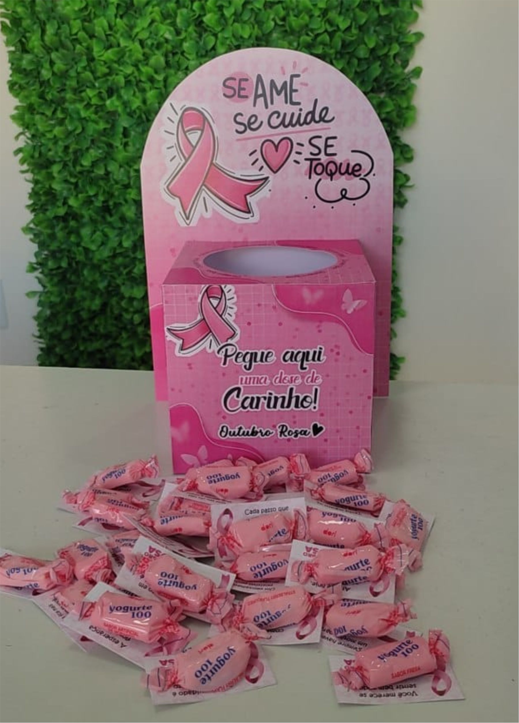đ Arquivo Digital â Caixa + CartĂ”ezinhos Motivacionais Outubro Rosa đ - Imagem 5