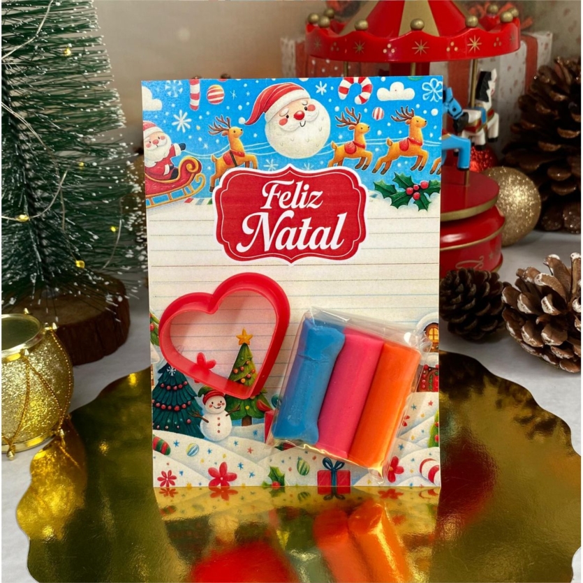 Cartão de Natal Infantil | Arquivo Digital Multifuncional 🎅🎨